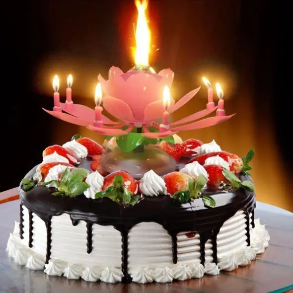 Musical Magic Birthday Candle marnetic