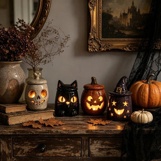 GlowGuard – Handcrafted Artisan Monster Tea Light Holder