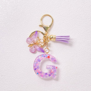 CharmKey – Personalized Initial Letter Keychain