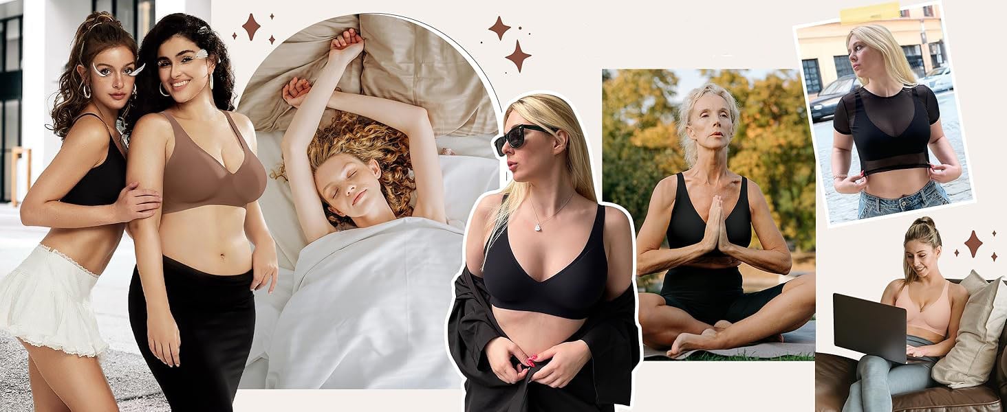 CurveHug - Seamless Wireless Bra