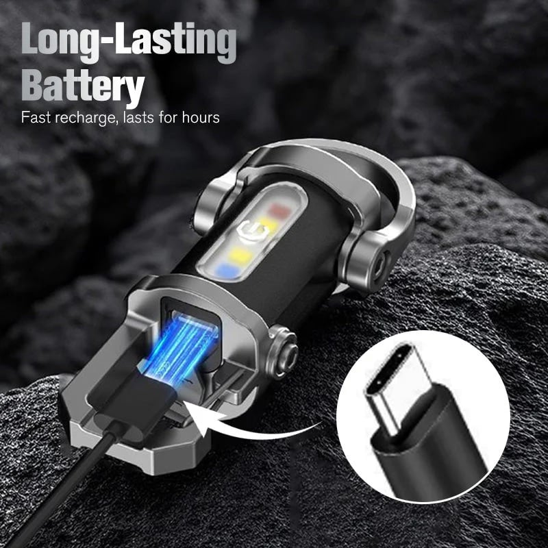 LumiKey – Rechargeable Keychain Flashlight