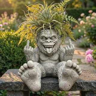 Funny French Bulldog Planter – Your Plants Just Got Attitude 🌿🐶