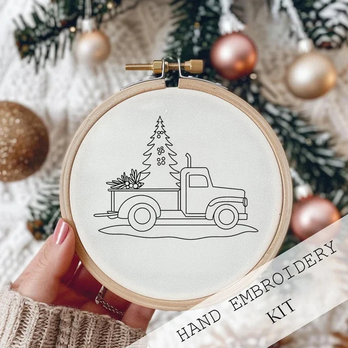 DivineDecor - Christmas Hand Embroidery Kit