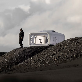 Inflatable Space Capsule Cube Tent