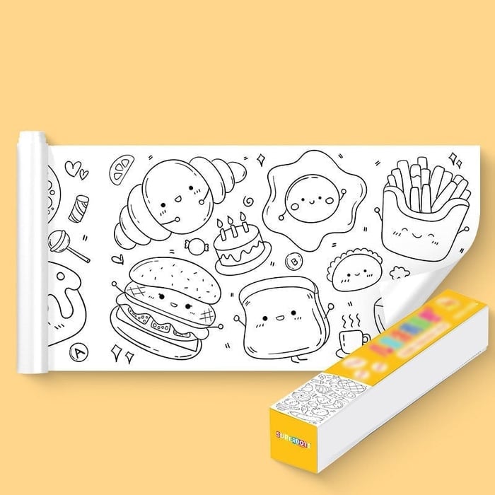 BrainyArt - Interactive Art and Learning Roll