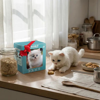 🔥Interactive Robot Kitten🎁, Realistic PlushHoliday HaulRobotic Cat Toy That Walks, Wags Tail & MakesSounds