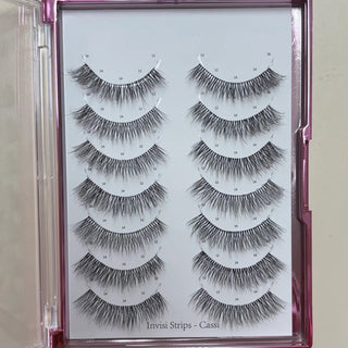 Invisi-strip Lashes 7 Pairs Pre-Mapped Strips Ultra Thin Design