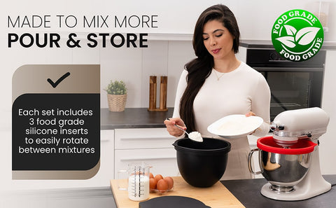 FlexiMix – Silicone Liner Attachment for Tilt Head Mixers