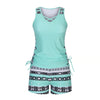 BreezeEase – Bohemian Tankini Swim Set