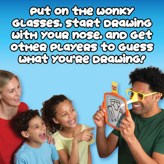 Pencil Nose Board Games for Family Night - The Ultimate Drawing Game - Kids Games, Family Game, Multi-Player, Party Game - Ages 8+