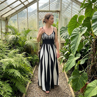 AureliaGlow – Striped Maxi Cami Dress