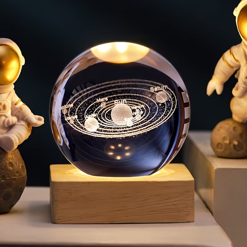 CelestiaGlow – Luminous Cosmic Sphere Decor