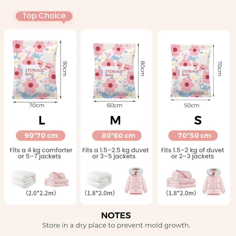 SpaceSeal – Space-Saving Vacuum Storage Bags