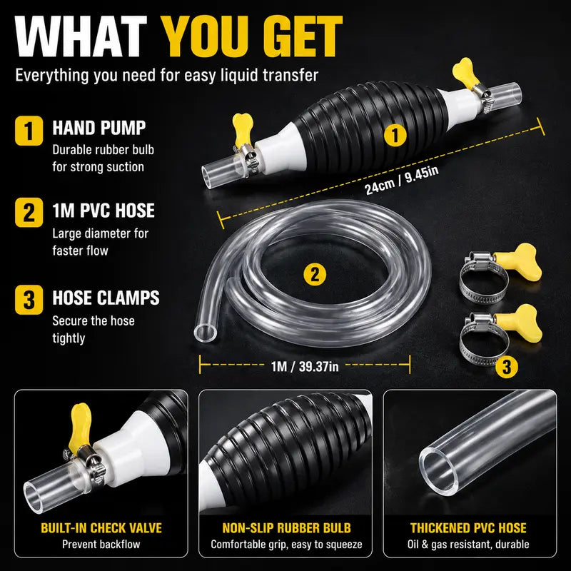 TransferFlow – Professional Manual Liquid Transfer Pump Kit