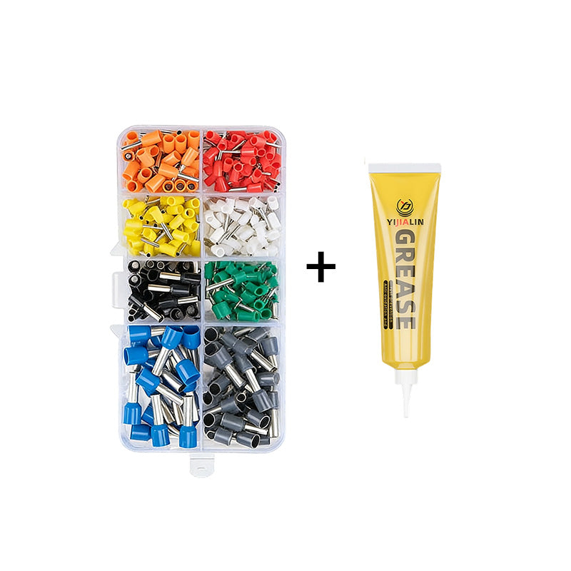 SafeCrimp - Industrial-Grade Wire End Connector Set