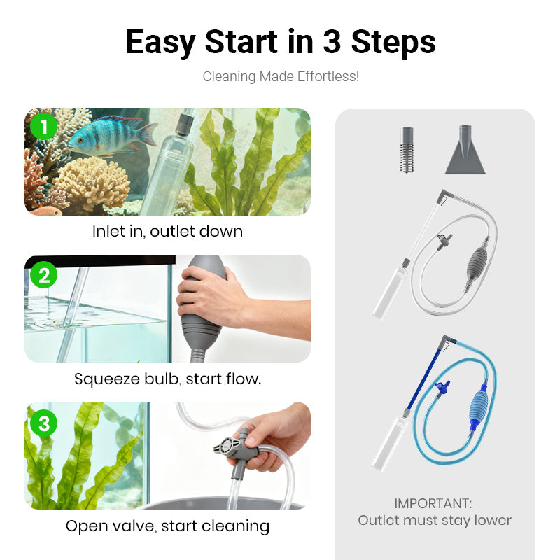 TankFresh – Aquarium Cleaning Vacuum