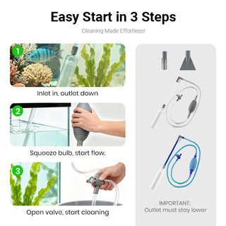TankFresh – Aquarium Cleaning Vacuum