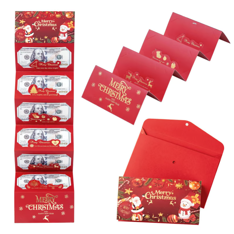FestivaFold – Luxury Christmas Cash Gift Envelope
