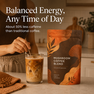 BrewBalance – 6-Mushroom Medium Roast Instant Coffee