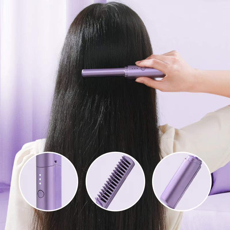 SleekEase - Frizz-Free Ceramic Comb