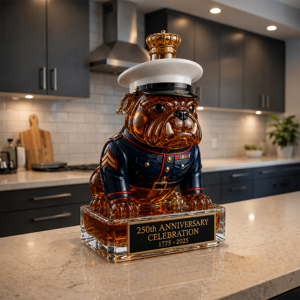 RegalBar  – Decorative Bulldog Liquor Decanter Set