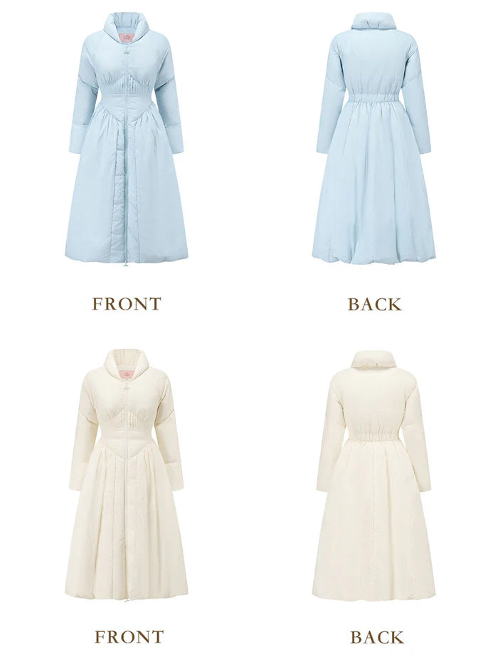 WinterWhisper - Sea Salt Down Jacket – Slim & Cozy