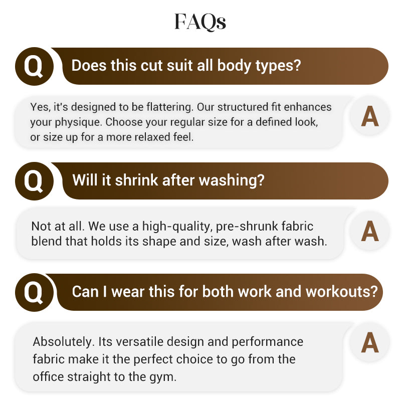 UrbanFlex – Smart Casual Fitness T-Shirt for Men