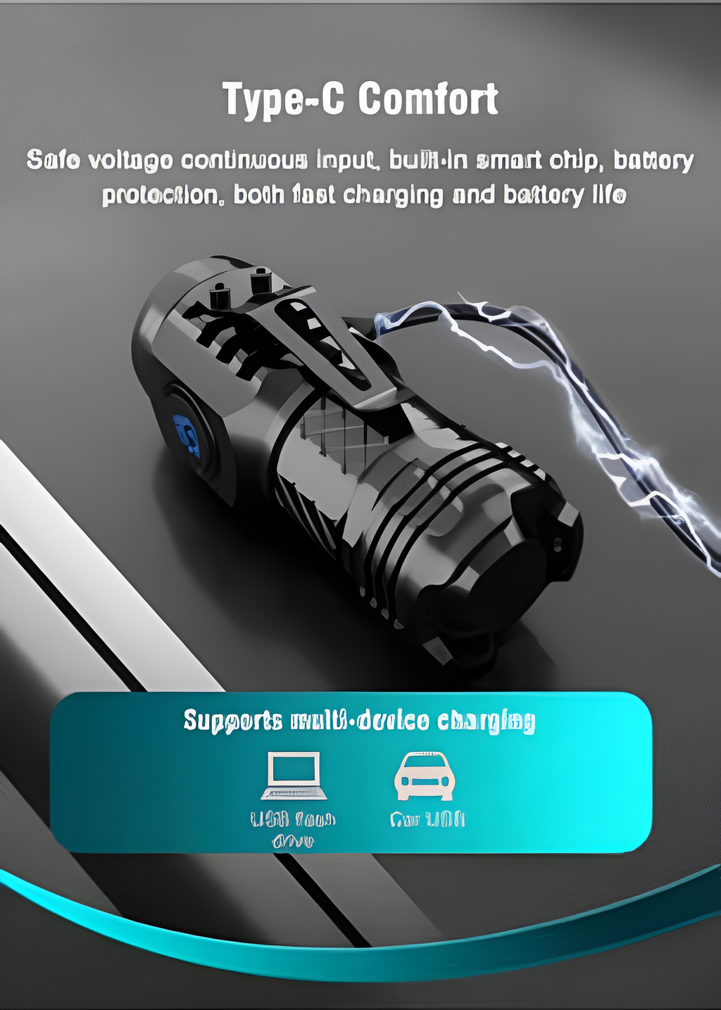 FlashFusion - Super Power Monster Thumb Flashlight
