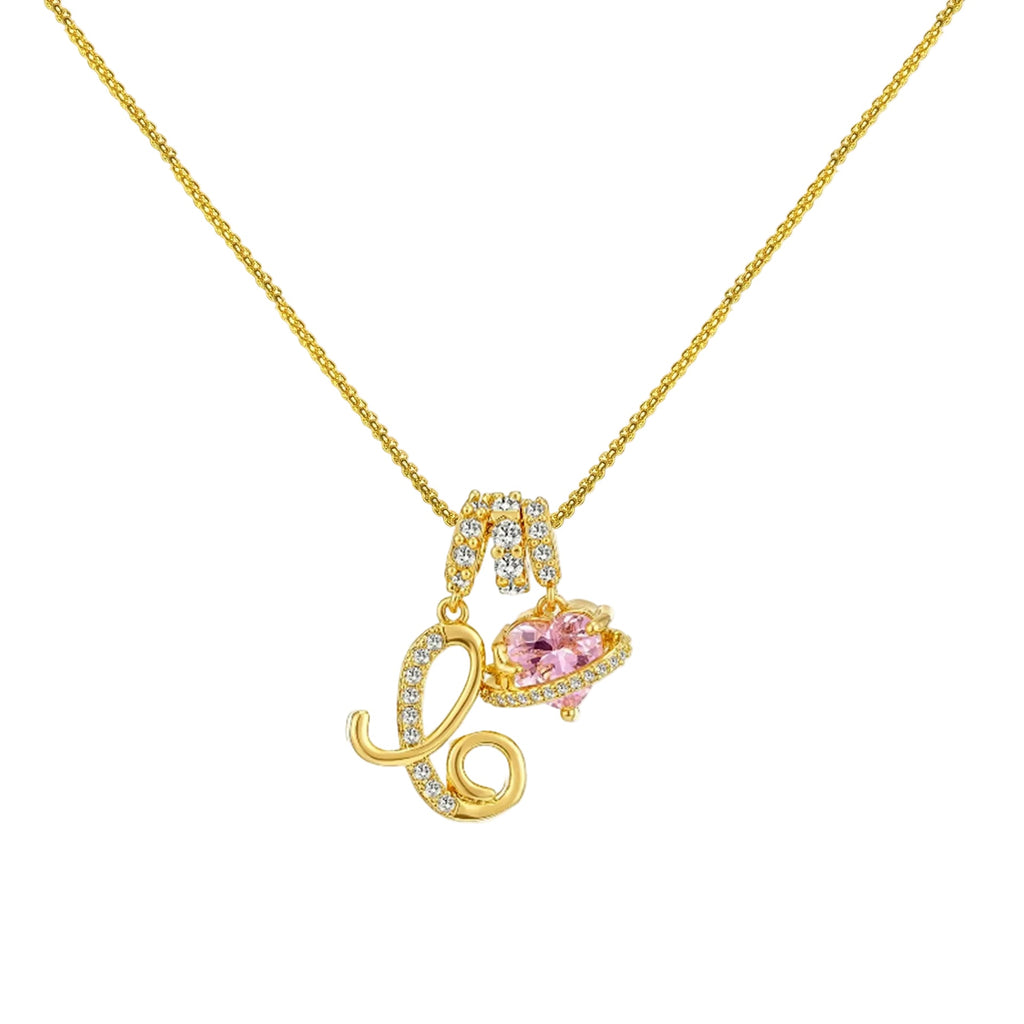 InitialGlow – Personalized Letter Necklace