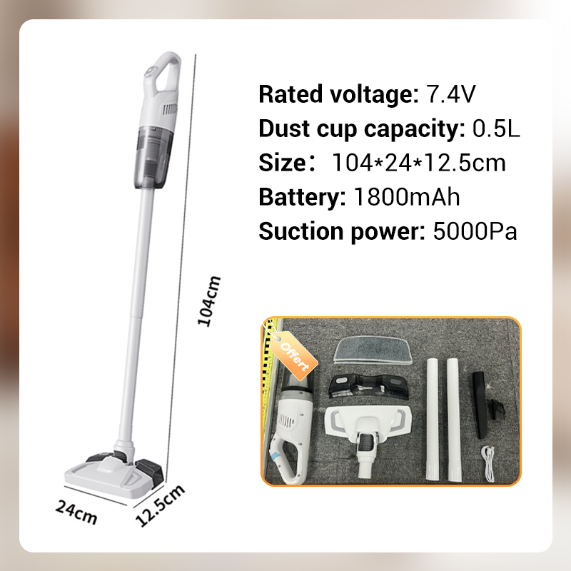 SwiftVac – Handheld Cordless Vacuum Cleaner