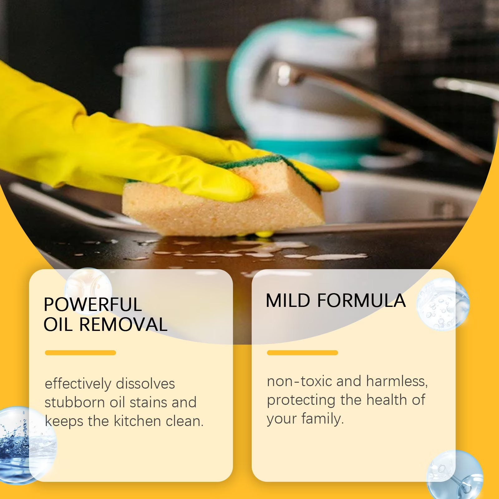 GreaseGuard – Heavy Duty Kitchen Degreaser Spray