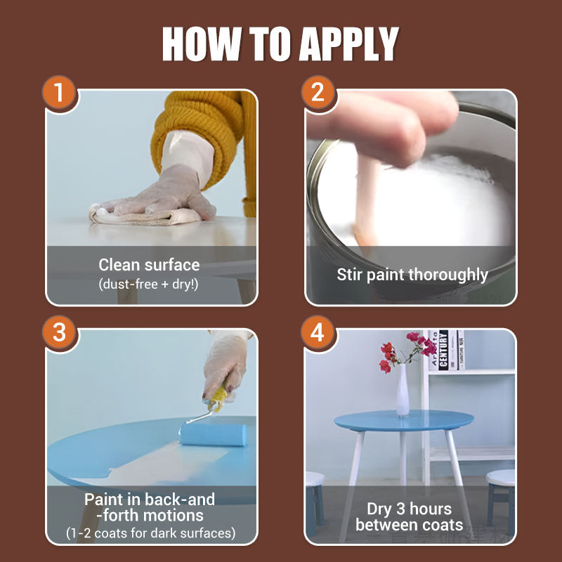 EcoWood – Water-Based Furniture Repair Paint