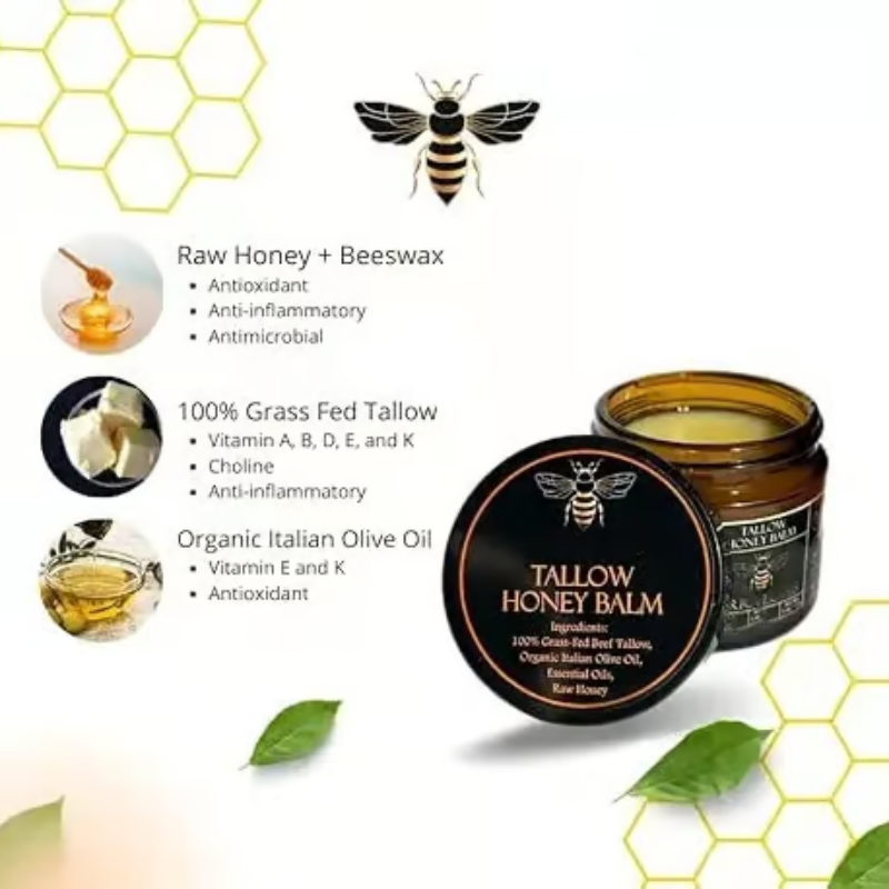 GoldenTallow - Organic Honey Infused Skin Balm