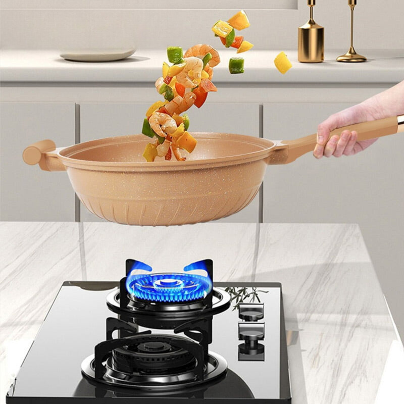 SteamMaster | Multi-Purpose Non-Stick Wok with Steamer