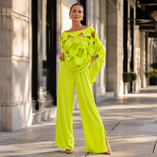 GlowLuxe – Elegant Summer Cutout Jumpsuit Outfit