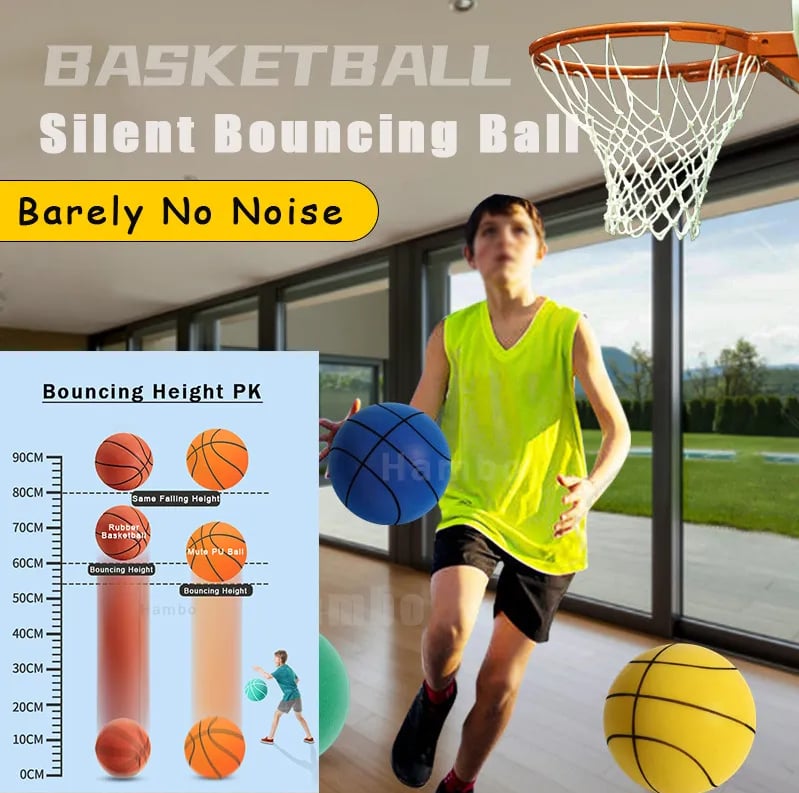 HushHoops - Soundless Dribbling Basketball