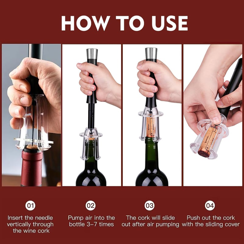 AirPopPro – Wine Cork Opener Set