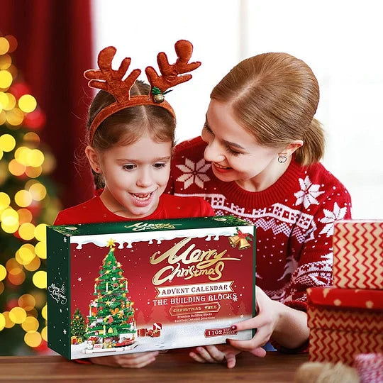 FestiveBuilder - Christmas Tree Toy Set