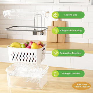 FreshLock – Multi-Pack Produce Storage Containers