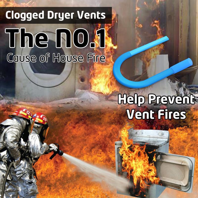 LintAway – Universal Fire-Safe Dryer Vent Cleaning Kit