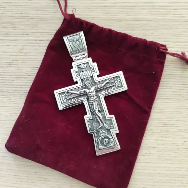 SacredCross – Handmade Crucifix Pendant