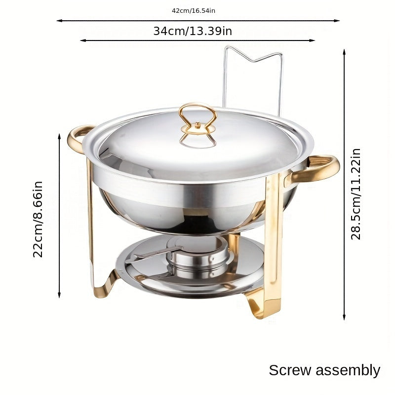 FeastGlow – Stainless Steel Chafing Dish Buffet Set