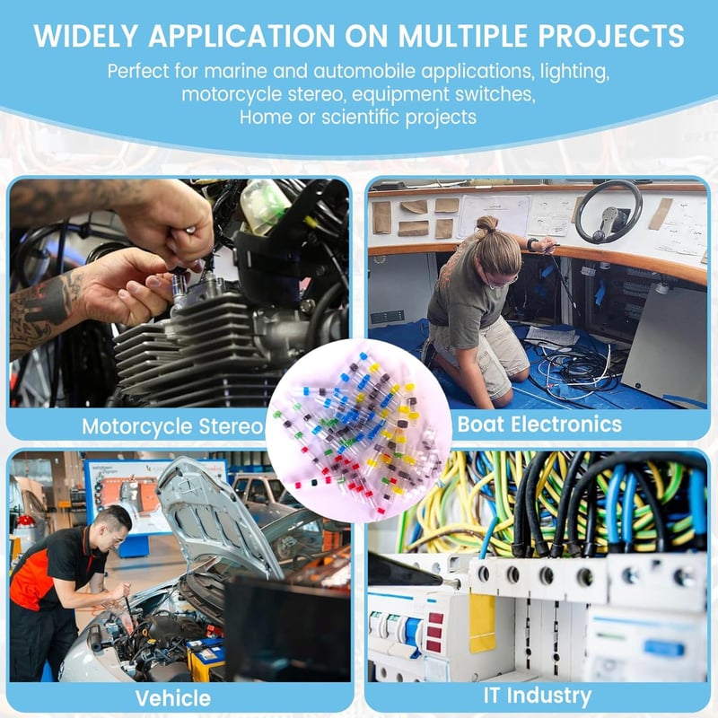 AquaSeal - Waterproof Heat Shrink Solder Wire Connector Kit