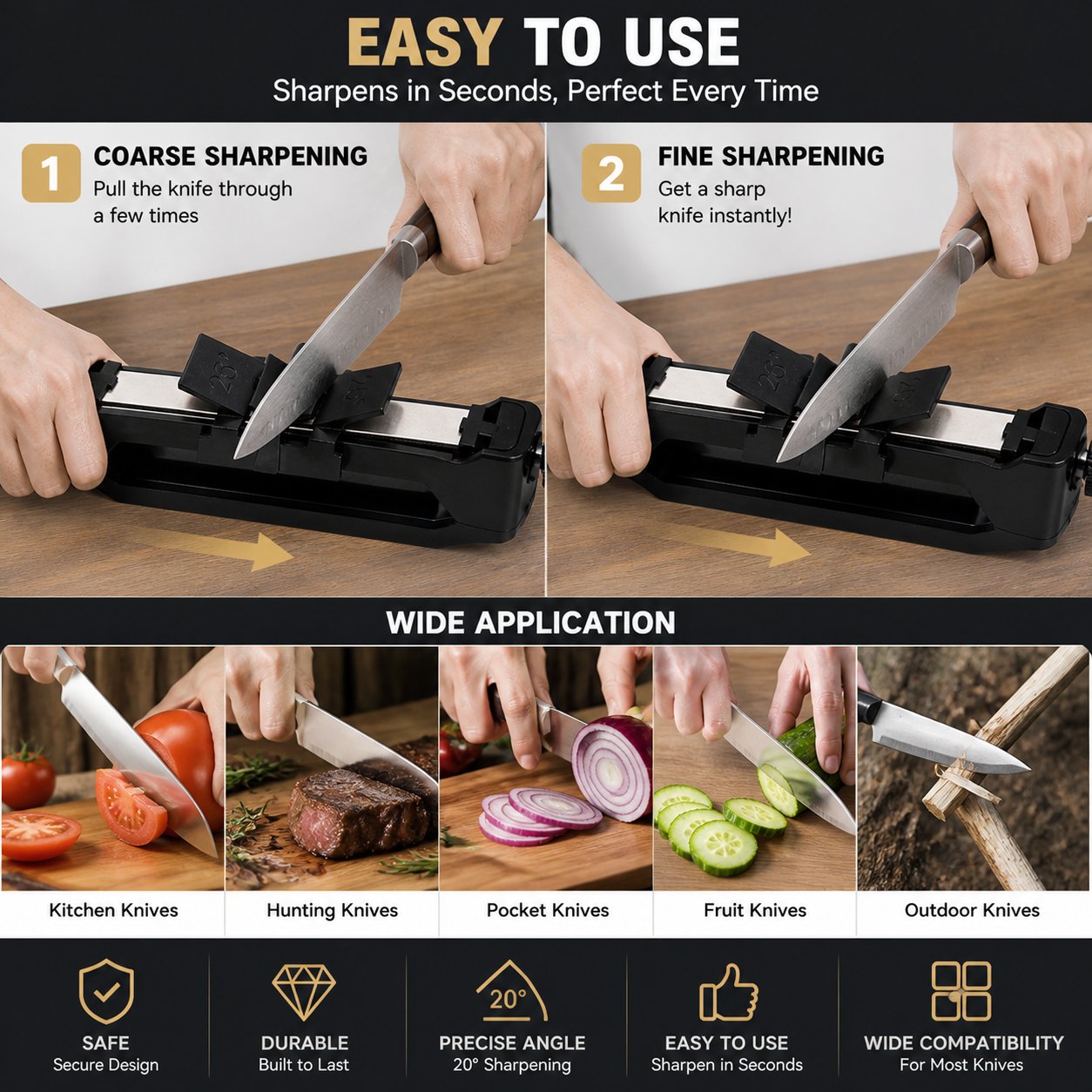 VentureCut – Professional Knife Sharpener