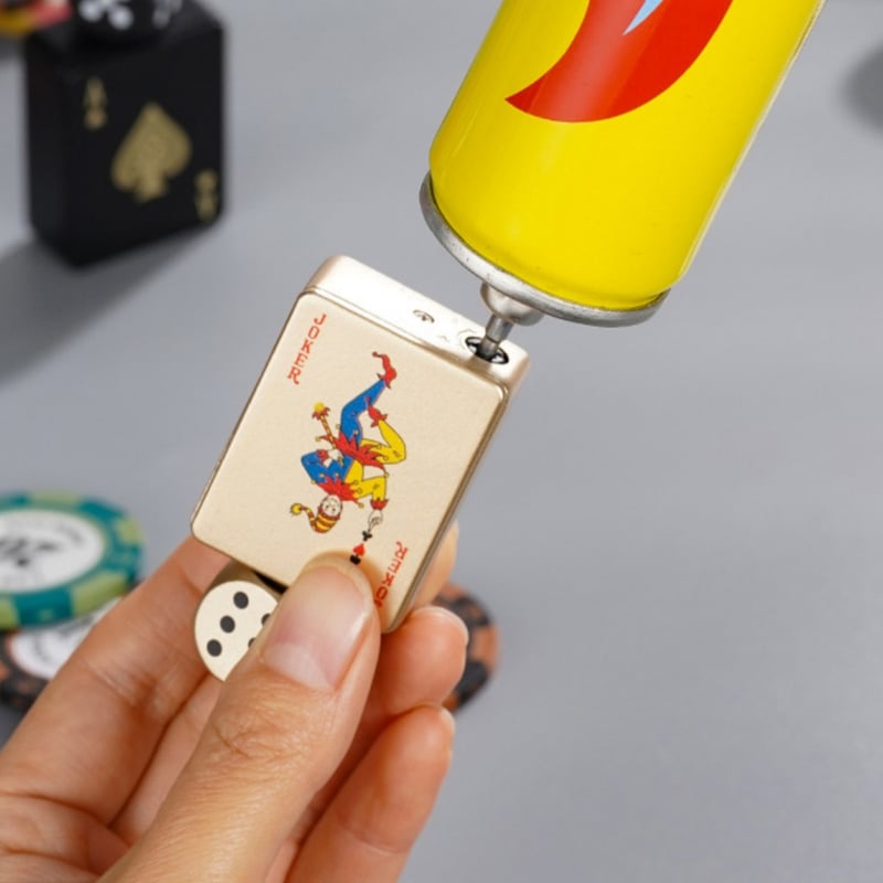 DiceSpark – Rotating Dice Lighter for Stress Relief