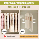 GarmentGlow – Sleek Hanging Storage Bag with Space Saving Zip
