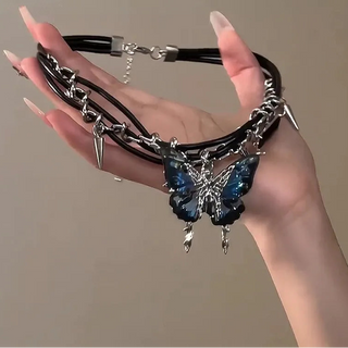 WhisperFly - Dainty Butterfly Choker