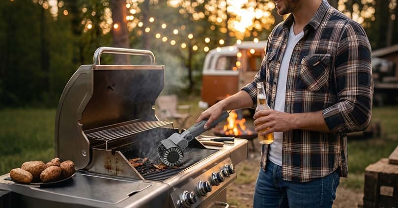 VistaBlast – Pro-Series Stainless Steel Grill Cleaner