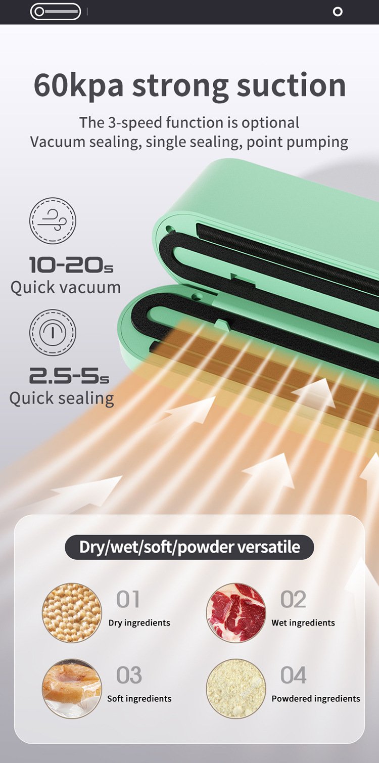 FreshLock – Mini Wireless Vacuum Sealer