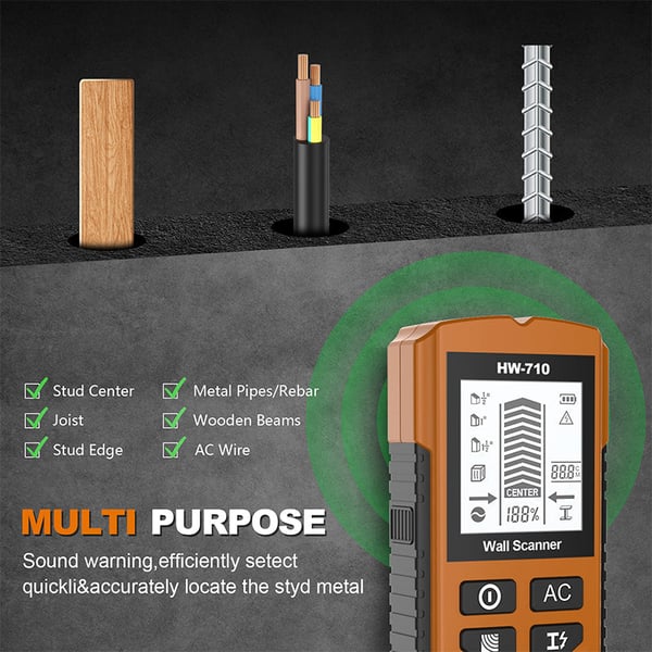 SureFind – Multifunctional Metal & Wall Detector